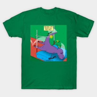 T-Rex Pole Vault T-Shirt